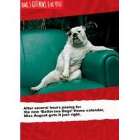 battersea dogs home calendar funny card cm1024