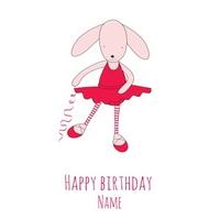 Ballerina | Birthday Card | OM1022