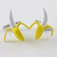 BANANA CUFFLINKS in Chrome Box