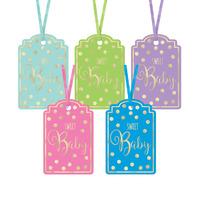 Baby Shower Gift Tags - Pastel Mix