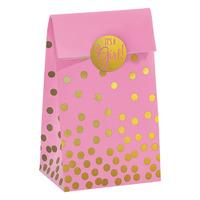 baby shower gift bags pink