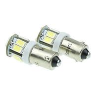 BA9S Car Truck Trailer Motorcycle White Blue Yellow Warm White 5W SMD 5630 High Performance LED 6000-6500Instrument Light Reading Light