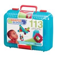 Battat Bristle Blocks - 113-pieces Deluxe Builder Case