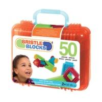 Battat Bristle Blocks - 50 pieces Basic Builder Case