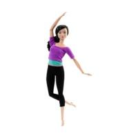 Barbie Made To Move Doll - Purple Top (DHL84)