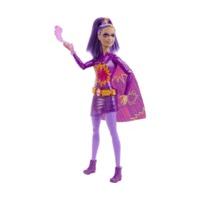 barbie princess power hero fashion doll purple