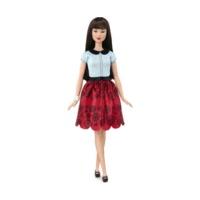 barbie original ruby red floral