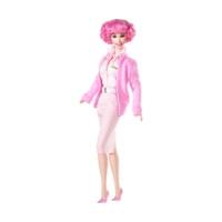 barbie collector pink label grease girl frenchy race day