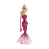 barbie pink fabulous doll mermaid gown