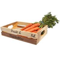 Baroque Storage Crate for Fruit & Vegetables (Pack of 4)