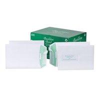 Basildon Bond Envelopes Pocket Peel and Seal Plain 100gsm C5 White [Pack 500]