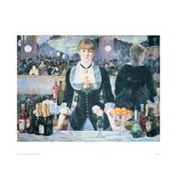 Bar at the Folies-Bergere by Edouard Manet