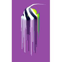 Banner Fish - Purple By Carl Moo...