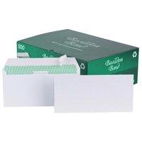 Basildon Bond Envelopes Wallet Peel and Seal Plain 100gsm DL White [Pack 500]