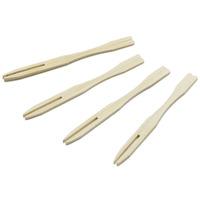 Bamboo Fork Pick 3.5inch (Pack of 100)