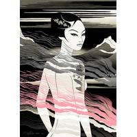 Bather (pink/grey) By Nick Purser