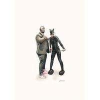 bane and catwoman by zoe moss