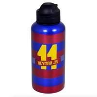 barcelona neymar junior aluminium water bottle multi colour