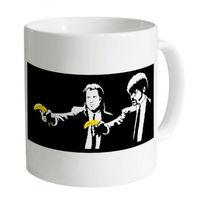 Banksy Pulp Fiction Mug