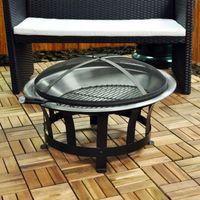 barbecue fire pit heater premium 60cm