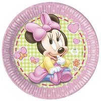 Baby Minnie Party Plates