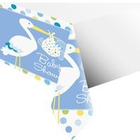 Baby Boy Stork Party Tablecover