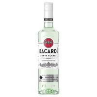 bacardi carta blanca rum 70cl