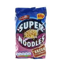 Batchelors Bacon Super Noodles Price Marked
