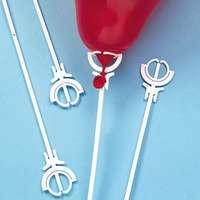 balloon sticks amp seals pack of 10