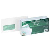 Basildon Bond Envelopes Recycled Wallet Peel and Seal Window 100gsm DL White [Pack 100]