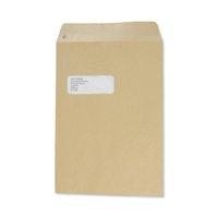 Basildon Bond Envelopes Pocket Peel and Seal Window 90gsm C4 Manilla [Pack 250]
