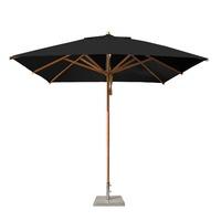 bambrella levante 26m square parasol in black