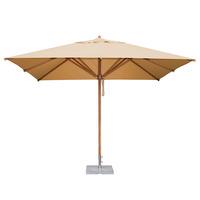 Bambrella Levante 2.5m x 3.5m Rectangle Parasol in Harvest Wheat