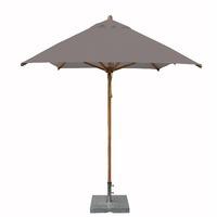 bambrella levante 2m x 3m rectangle parasol in taupe