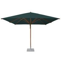 Bambrella Levante 3m Square Parasol in Green