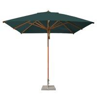 Bambrella Levante 2.6m Square Parasol in Green