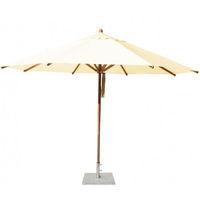 Bambrella Levante 3.5m Round Parasol in Ecru