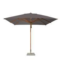 bambrella levante 3m square parasol in taupe