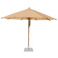 Bambrella Levante 4m Round Parasol in Harvest Wheat