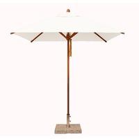 Bambrella Levante 2.1m Square Parasol in Natural