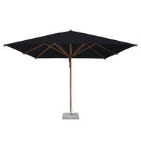 Bambrella Levante 3.4m Square Parasol in Black