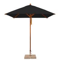 Bambrella Levante 2.1m Square Parasol in Black