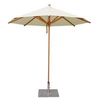 Bambrella Levante 2.5m Round Parasol in Ecru