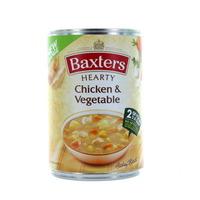 baxters hearty chicken vegetable soup can