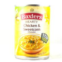 Baxters Hearty Chicken & Sweetcorn Chowder