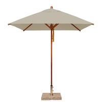 Bambrella Levante 2.1m Square Parasol in Khaki