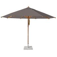 bambrella levante 35m round parasol in taupe