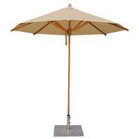 Bambrella Levante 2.5m Round Parasol in Harvest Wheat