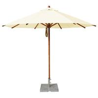 Bambrella Levante 3m Round Parasol in Ecru