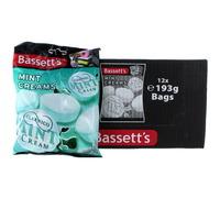 Bassetts Mint Creams 200g x 12